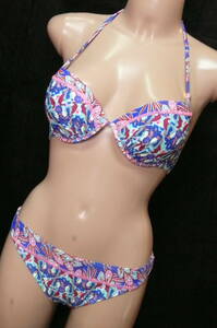 Bx226*Angel Luna lady's swimsuit wire bikini 4 point set L