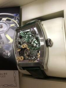  memory Gin memorigin limitated model wristwatch . turtle toe ruby yon machine 