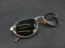 ▽ レイバン サングラス / Ray-Ban B＆L ボシュロム W2844 メガネ 度なし 金属フレーム_画像4