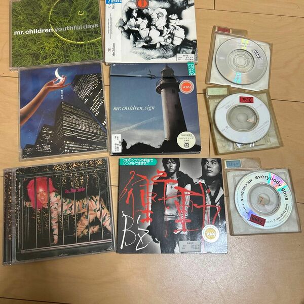 B'Z、　Mr children、　hide、　judy and marry 奇跡の星 CD