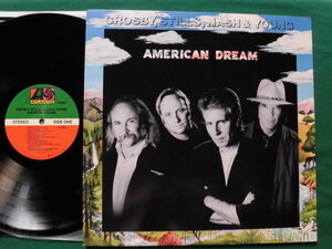 Crosby,Stills,Nash & Young/American Dream 　伝説のアメリカン・バンド、1988年レアなアナログUSオリジナル盤良品