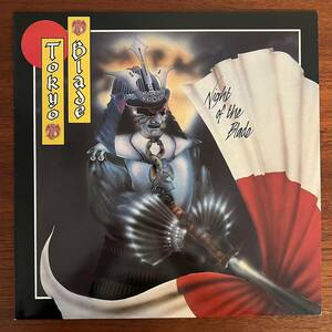 Tokyo Blade Night Of The Blade LP Iron Maiden Motorhead Saxon Def Leppard Satan angel witch tigers of pan tang Blitzkrieg venom 