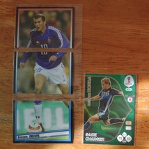 PANINI 2004-05 SUPERFOOT ステッカー #47-49 ZINEDINE ZIDANE[ジネディーヌ・ジダン]フランス代表 パズルステッカー_画像3