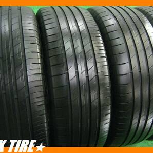 ◆GY EFFICIENT GRIP PERFORMANCE◆7-9分山 タイヤ 215/55R18【4本】深溝★'21製★ゴムok★良品★高級★GOODYEAR★215-55-18 95H★画像多数の画像1