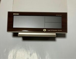 セイコー　SEIKO　目覚まし時計　電波クロック　　　ヤマト運輸　非売品