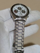 稼働品！SEIKO/セイコー　アルバカリブ　多機能　クロノグラフ　ポイントデイト　希少 N944ー7A40スピードマスター似の 白/黒パンダ_画像7