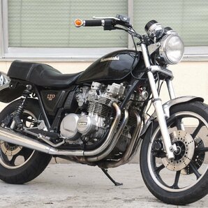 0【評価A】 Z750LTD 当時物 純正 タンデム ステップ ペグ 左 KZ750H KZ1000LTD Z750FX Z750GP Z650の画像4