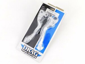 0【評価N】未使用 DRAG ハーレー ブレーキ クラッチ クローム レバー 左右 セット 0610-0126 07-17 BIG 07-17 TWIN FXST ソフテイル