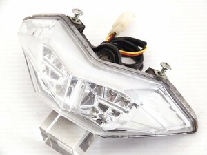 60【評価S】 Ninja300 EX300 '13 ニンジャ 実動 社外 LED クリア テールランプ 点灯動画有 50R-003624 12V 1/2W ST-4042C Ninja250 EX250