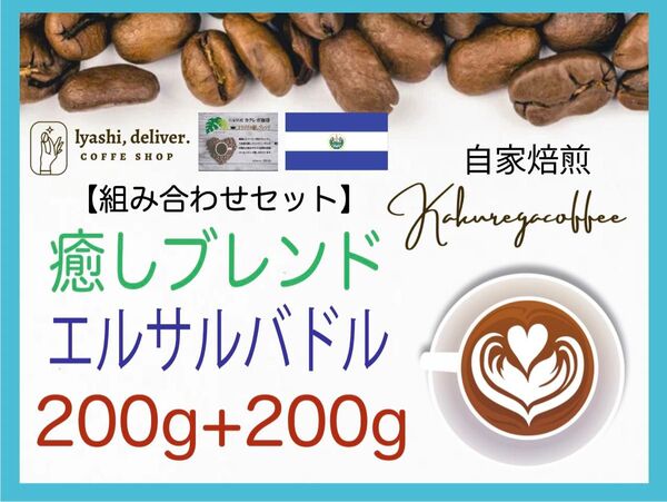 自家焙煎豆 お楽しみ組合せセット 大容量400g カクレガ珈琲人気商品贈り物に