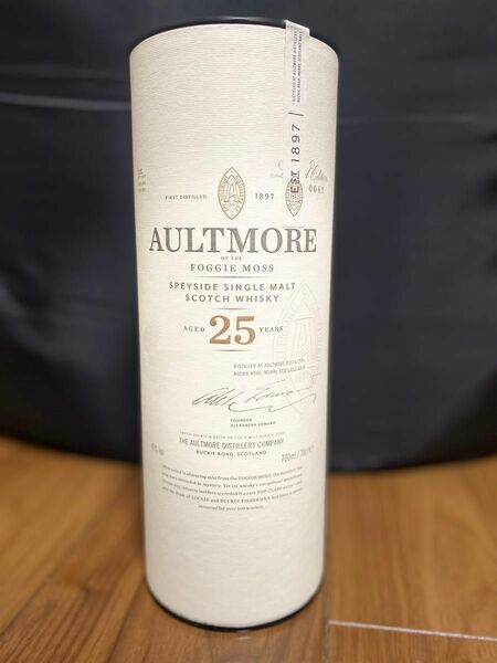 オルトモア25年 700ml Aultmore 46% 700ml スコッチ ウイスキー