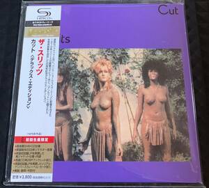 【未開封・新品】紙ジャケ　ザ・スリッツ／カット　THE SLITS／ CUT ※国内盤　SHM-CD ２枚組 デラックス・エディション レア