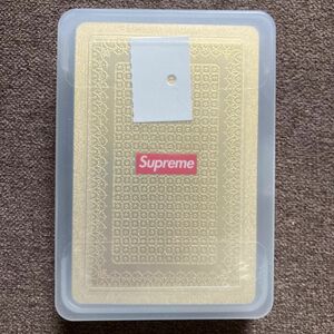 Supreme 13AW Gold Deck of Cards トランプ