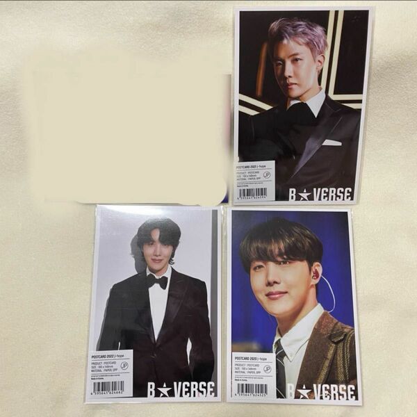 「B★VERSE」j-hope 3枚セット　羽田 TMA展示　クリアファイル ポストカード BTS ホビ ホソク MANG