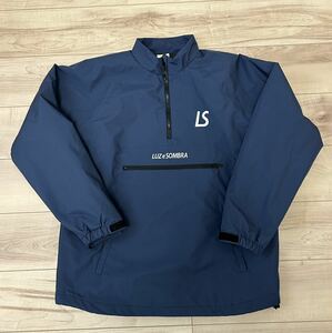 【定価1/3スタート！】LUZ e SOMBRA NAVIGATORS THERMOLITE PACKABLE HALF ZIP(ネイビー) Mサイズ 美中古品 ルース TWM 3レイヤー 撥水