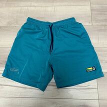 【Mサイズ】即決！LUZ e SOMBRA ACTIVE STRETCH SHORTS(Aグリーン) 美中古品 ルースイソンブラ ショートパンツ メッシュ裏地 水陸両用_画像1