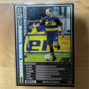 【同梱可能】即決！PANINI パニーニ SERIE A セリエA 2001-2002 パルマ ロベルト・センシーニ 美中古品 アルゼンチン代表 当時物