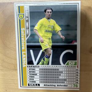 【同梱可能】即決！PANINI パニーニ SERIE A セリエA 2001-2002 キエーボ・ヴェローナ サルヴァトーレ・ランナ 美中古品 イタリア 当時物