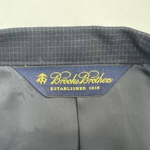 BROOKS BROTHERS ☆ スーツ セットアップ テーラードジャケット パンツ 45reg ビッグサイズ ダークネイビー ブルックスブラザーズ■EA259の画像8