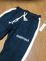 新品 FOG ESSENTIALS エッセンシャルズ スウェット ラインパンツ sweatpants サイズM ブラック_画像7