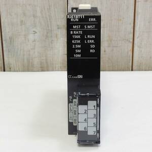 ●【AH-04481】中古品 三菱電機 MELSEC-Lシリーズ CC-Linkシステムマスタ・ローカルユニット RJ61BT11 【レターパックプラス520円可】