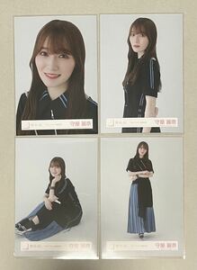 櫻坂46 守屋麗奈 会場 WEB限定 Start over! 歌唱衣装 生写真 4種コンプ 検)ヨリ チュウ ヒキ 2期生 小林由依卒業コンサート