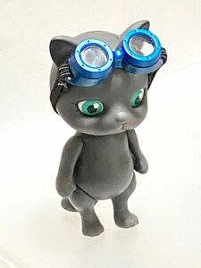 メタリック ゴーグル ブルー オビツ ねんどろいど フィギュア ミニチュア