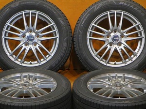 超バリ溝 超美品【2021年製ブリヂストンブリザックVRX3 205/60R16 96Q】16インチ6.5J+54 PCD114.3-5H 80系 ノア ヴォクシー ステップワゴン