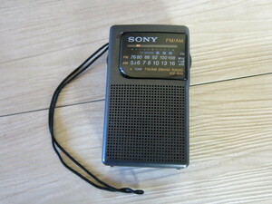 ●中古品● SONY・ソニー「ICF-S10」FM/AM 2バンドラジオ