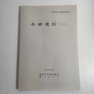 169 豊橋市埋蔵文化財調査報告書 第58号 本郷遺跡 Ⅰ 2001 教育委員会 イビソク