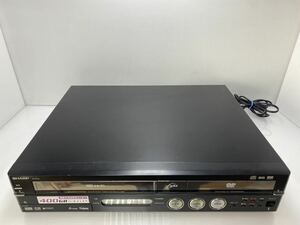 H1-1-011704 [Используемая операция Good] Sharp DV-TR14 VHS Video Integrated DVD-рекордер HDD400GB без пульта дистанционного управления