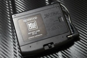 ◆レア◆KENWOOD◆BC-F5◆ポータブルMDレコーダーDMC-F5R用バッテリーケース◆単3◆(検索：シャープMD-MS100、パイオニアPMD-R1)