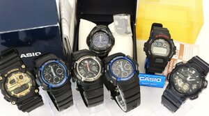 ※ジャンク品 腕時計おまとめ/カシオCASIO G-SHOCK クオーツ ソーラー 自動 メンズ 計7点◆おたからや【H-A40234】同梱-2