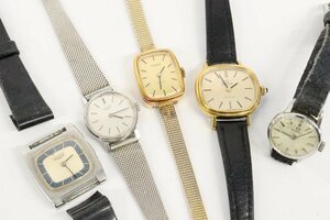 ジャンク時計☆ロンジン LONGINES/オメガ OMEGA/ティソ 手巻き レディース 腕時計 計5点 ※動作未確認◆おたからや【F-A40224】同梱-2