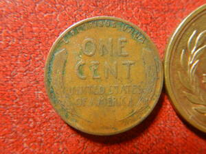 外国・USA／リンカーン１セント青銅貨（1941年S）　24010703