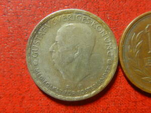 外国・ノルウェー／１クローネ銀貨（1947年）　24012602