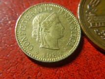 外国・スイス／５ラッペン・アルミニウム青銅貨（1984年）　24012603_画像3