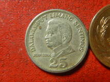 外国・フィリピン／２５センチモ洋銀貨：ファン＝ルナ（1970年）　24012802_画像1