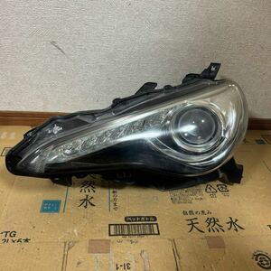 ZN6 86 ハチロク 前期 純正 HID キセノン ヘッドライト ヘッドランプ 左側 KOITO 100-60082 ZC6 BRZ