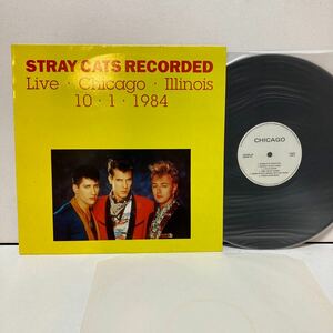 LP / STRAY CATS Live Chicago Illinois 10・1・1984 BRIAN SETZER