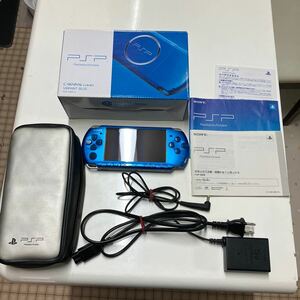 中古！PSP-3000 BLUE！送料込み！