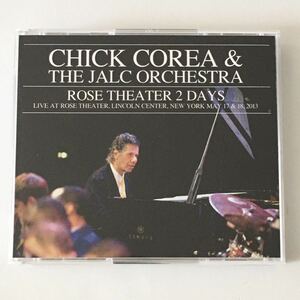 送料無料 評価1000達成記念 レアジャズCD Chick Corea & The JALC Orchestra “Rose Theater 2 Days” 4CD Megadisc 日本盤