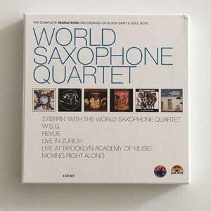 送料無料 評価1000達成記念 ジャズCD World Saxophone 4 “The Complete Remastered Recordings On Black Saint&Soul Note” 6CD 紙ジャケ