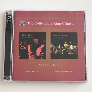 送料無料 評価1000達成記念 ロックCD King Crimson “The Collectable King Crimson Volume Two” 2CD DGM アメリカ盤の画像1