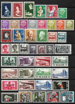 ★1947-1958年ドイツの州 / ザール地方 - 未使用(MNH) - 53枚★VD-451_画像1