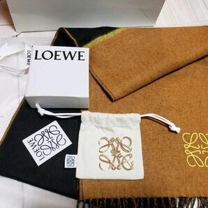 ロエベ　マフラー　ストール　loewe