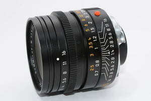 【外観特上級】ライカ Leica SUMMILUX-M 35mm F1.4 ASPH. E46 ブラック　#m7228