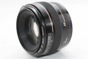 【外観特上級】Canon 単焦点レンズ EF50mm F1.4 USM フルサイズ対応　#e7688