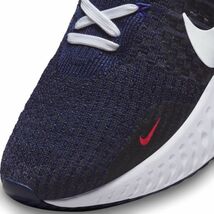 NIKE ナイキ リアクト インフィニティラン フライニット3 紺 26㎝ FD0364-419 23-1219-11-6_画像5