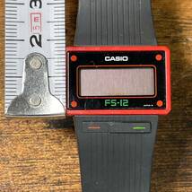 CASIO カシオ FS-12 腕時計 時計 フィルムウォッチ アンティーク ヴィンテージ 中古品_画像8